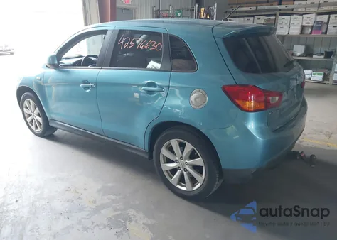 2014 Mitsubishi Outlander Sport Es z USA, uszkodzony, nr VIN 4A4AR3AU6EE019765